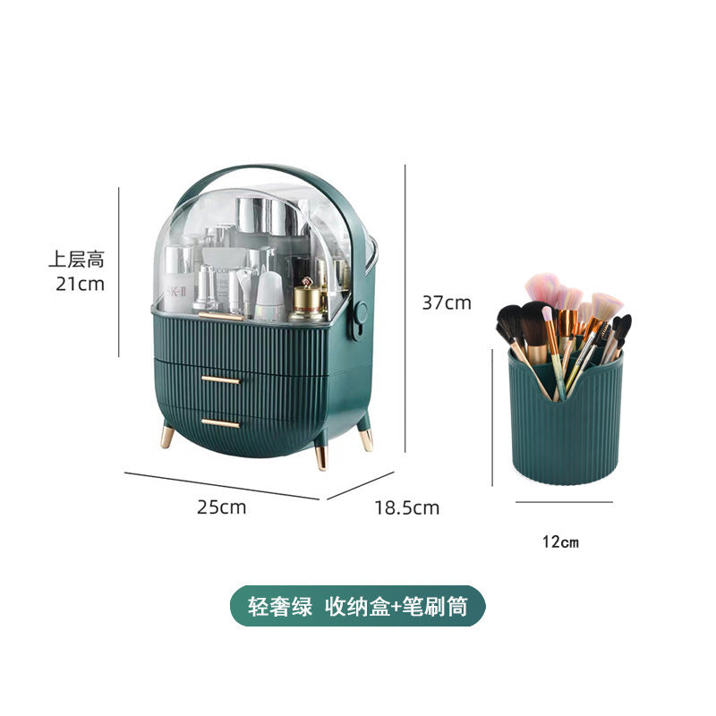 Maleta De Maquiagem Makeup Case Blender Case Acrylic Hard Shell.